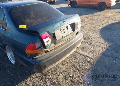 1997 Honda Civic Lx из США, поврежденный, VIN 2HGEJ6675VH586130